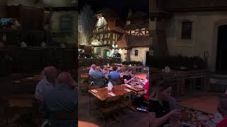 Biergarten in Epcot [upl. by Junko958]