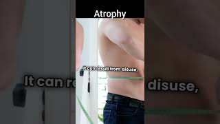 Atrophy facts pharmacy biology shorts atrophy dailyknowledge [upl. by Koerlin]