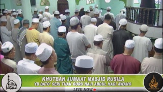 LIVE NOW KHUTBAH JUMAAT [upl. by Kcirdle]