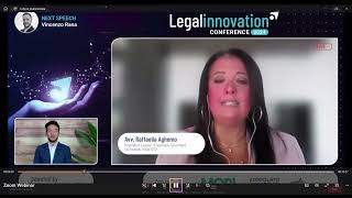 Raffaella Aghemo speaker alla legalInnovationConference2024 [upl. by Ajak]