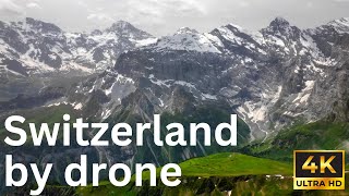 Switzerland by Drone 4K [upl. by Aihseyk]