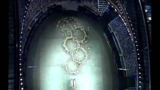 Athens 2004  Closing Ceremony  Olympic Rings [upl. by Mitchael]