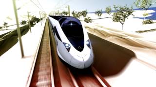 3D Renderings amp Animation NY  Alstom Train Speedelia  Renderrayorg  Istanbul  Paris  Newyork [upl. by Deerc]