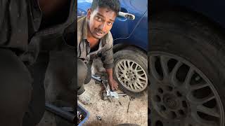 അലോയ് വീൽ ഇടുന്നവരുടെ ശ്രെദ്ധക്ക് ❌😳car mechanic workshop automobile minivlog dailyvlog [upl. by Leifer]