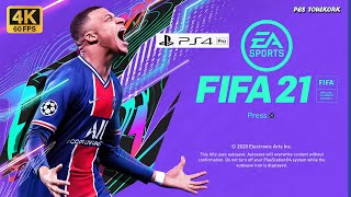 FIFA 21 Gameplay PS4 PRO 4K FHD 60FPS 345 [upl. by Welch]