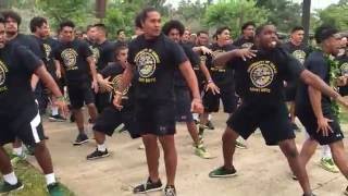 Hawaii Warriors perform haka at Schofield Barracks [upl. by Zach]