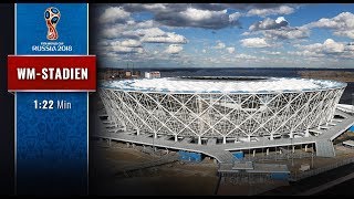 Russlands WMStadien Die Arena in Volgograd [upl. by Cardew]