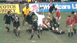 All Blacks vs British amp Irish Lions 1977 1st Test [upl. by Octavie282]