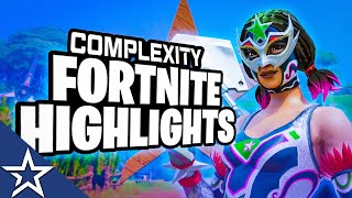 CLOAKZY TEAMS W TFUE amp SCOPED  Complexity Fortnite Highlights [upl. by Mihalco]