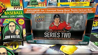 202324 Upper Deck Hockey Series 2 Blaster Box [upl. by Charbonneau48]