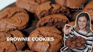 Softe Brownie Cookies im AirfryerHeissluftfritteuse Schnelles amp Einfaches Rezept in nur 9 Minuten [upl. by Gignac439]