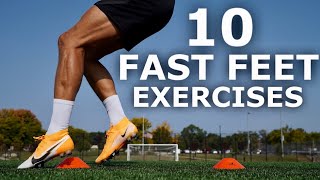 10 FAST FEET exercises  Improve Your Performance With These Simple Drills [upl. by Ulises]