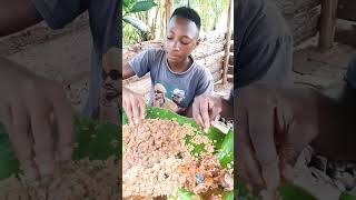 how we eat pilao bean stew snailsugandan mukbang asmrwest african food cuisineviralshorts [upl. by Alethea]