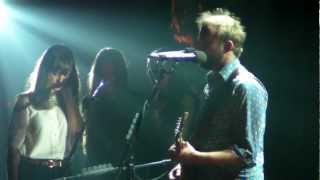 Bon Iver and The Staves  reStacks  Wembley Arena  081112 [upl. by Chemesh]