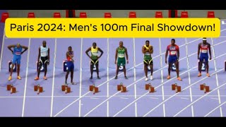 Paris 2024 Mens 100m Final Showdown [upl. by Kleiman]