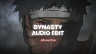 dynasty  miia edit audio [upl. by Weingartner]