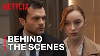 Fair Play Behind the Scenes with Phoebe Dynevor amp Alden Ehrenreich  Netflix [upl. by Yedorb]