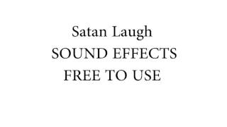 Satan Laughing Sound Effect  ROYALTY FREE [upl. by Huppert]