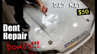 Paintless Dent Repair TipsBeginner’s Guide  50 Amazon Kit [upl. by Ydroj]