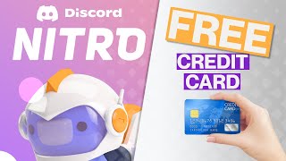 How To Get a FREE Credit Card For Discord Nitro 2023 Step by Step [upl. by Basile]