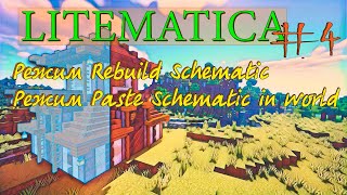 ПОДРОБНЫЙ ГАЙД ПО ЛАЙТМАТИКЕ РЕЖИМ REBUILD SCHEMATICГайд по МОДУ LITEMATICA для FABRIC 116 [upl. by Korwin]