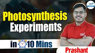 Photosynthesis Experiments  Class 10 Biology  Concepts Under 10 Mins  InfinityLearnJEE [upl. by Lidstone614]