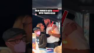 Travis Kelce appeared uncomfortable when Julia Roberts touched his arms at a Taylor Swift concert 🚨 [upl. by Reinwald188]