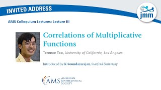 Terence Tao quotCorrelations of Multiplicative Functionsquot [upl. by Yrot922]