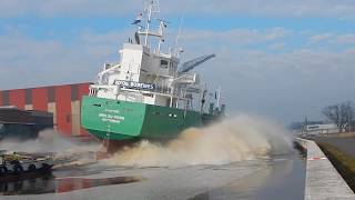 30 SECONDS SHIP LAUNCH WITH ARKLOW VIKING  597NL 📸 [upl. by Eidorb]