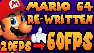 FIXING the ENTIRE SM64 Source Code INSANE N64 performance [upl. by Parrish]