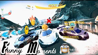 Asphalt 8 Funny Moments Thugs life Part 18 [upl. by Meerak458]