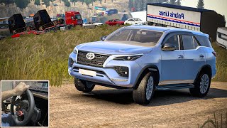 Fortuner Driver Struggle on Extreme Death Road  Euro Truck Simulator 2  Ets2 logitechg29ets2 [upl. by Rothschild]