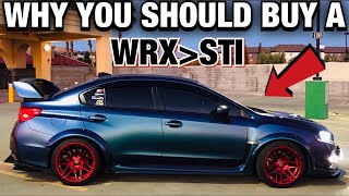 Why The Subaru WRX Is A Better Choice Than The STI [upl. by Pearlstein515]