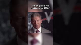 Always hurts the most😞Vince McMahon Cries Meme Money [upl. by Pachston]