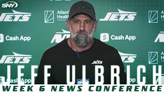 Jeff Ulbrich reacts to being named Jets interim head coach after Robert Saleh firing  SNY [upl. by Yoc380]