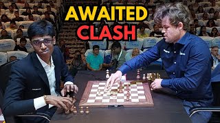 The most awaited clash in Kolkata  Pragg vs Magnus Carlsen  Tata Steel Chess India Blitz 2024 [upl. by Kelby583]