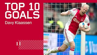 TOP 10 GOALS  Davy Klaassen [upl. by Chuah]