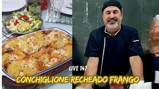 Conchiglione recheado frango [upl. by Yduj75]