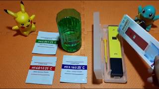 Cara MengKalibrasi dan Menggunakan PH Meter Type PH009I [upl. by Ahseekan]