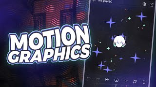 Simple Motion Graphics Tutorial ⭕  Alight Motion [upl. by Marvella]