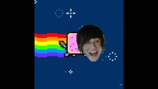 Nyan Cat Smosh Anthonys Voice version [upl. by Halie851]