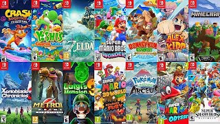 Top 50 Best Must Play SWITCH Games in 2024  Best NINTENDO SWITCH Games UPDATED 2024 [upl. by Ayerhs]