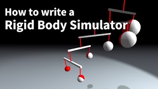 How to write a rigid body simulator [upl. by Trabue]