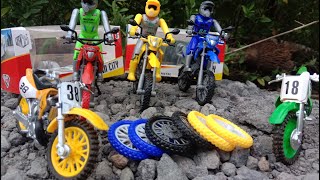 riding a motocross is full of challenges Kuburan Motor Lumpur  Mendaki Bukit motocross [upl. by Melany]