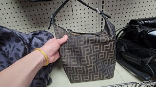 IS THIS FENDI REAL GOODWILL NAPLES FLORIDA Thrift with me [upl. by Rehc935]