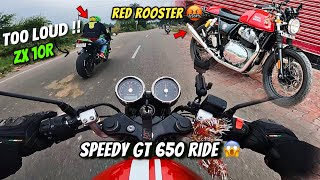 GT 650 Crazy LOUD Red Rooster Exhaust Sound in Kalagarh Dam Ride🔥 [upl. by Stiegler]