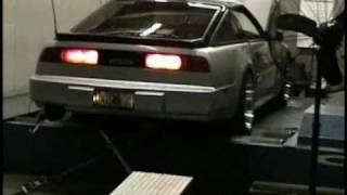 1987 Nissan 300zx turbo 21psi dyno z31 [upl. by Haseefan]