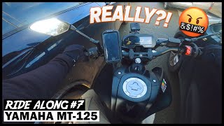 Ride Along 7  Yamaha MT125 2020 [upl. by Gnoud]