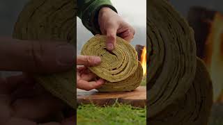 Giant Eggs Make Snail Omeletteoutdoorcooking cooking asmr food chef egg [upl. by Ahsieit277]