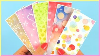 DIY Bookmarks amp Watercolor Techniques for Beginners Part 2  Watercolor DIY  How To Make Bookmarks [upl. by Asenab]